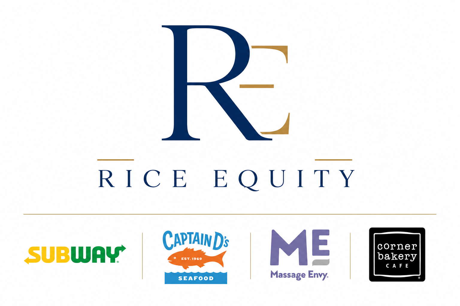 Rice Equity — operator of Subway, Captain D's, Massage Envy, and Corner Bakery Cafe